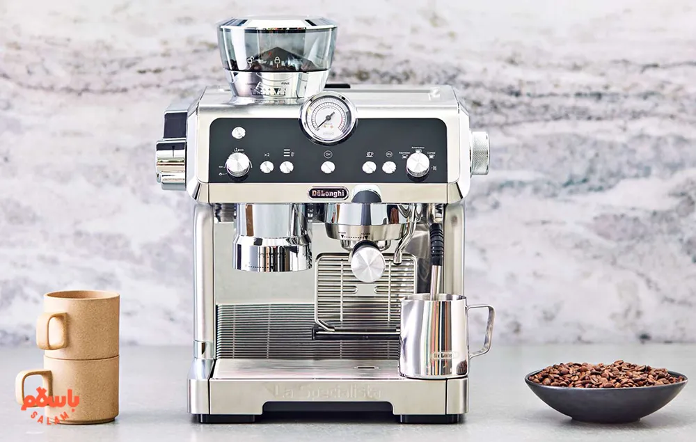 اسپرسوساز با آسیاب داخلی  
