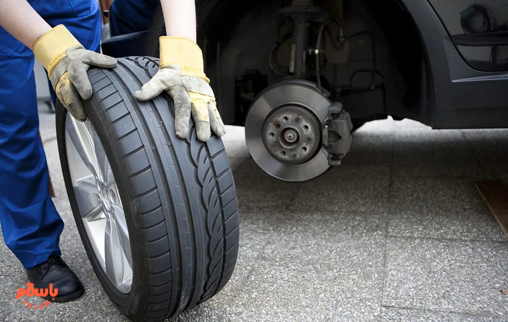 مقایسه لاستیک ایرانی و خارجی  
