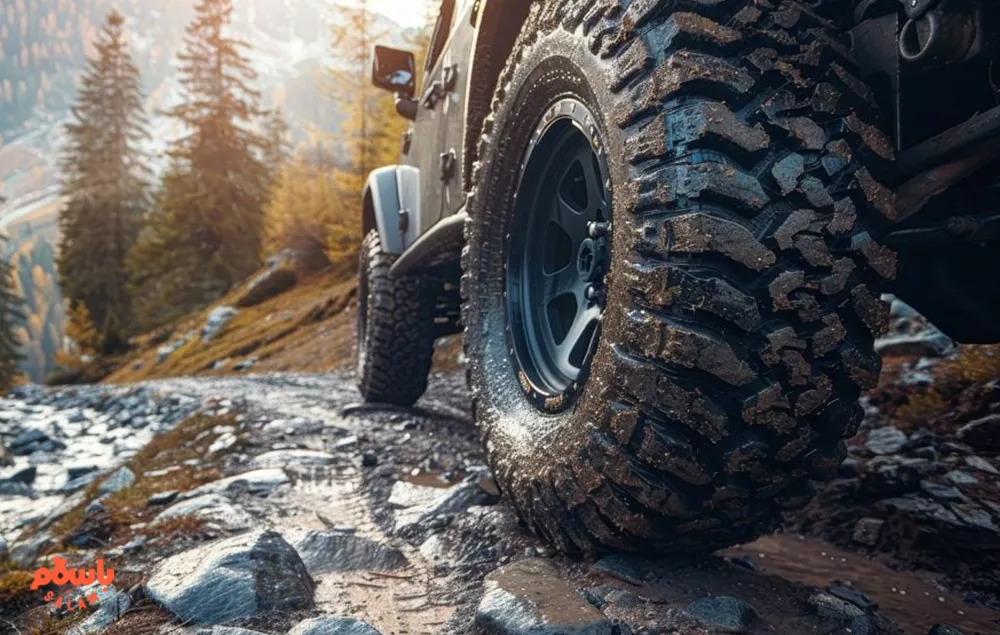 نشانه‌های فرسودگی لاستیک  
