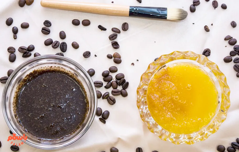 اسکراب جو دوسر برای پوست خشک 
