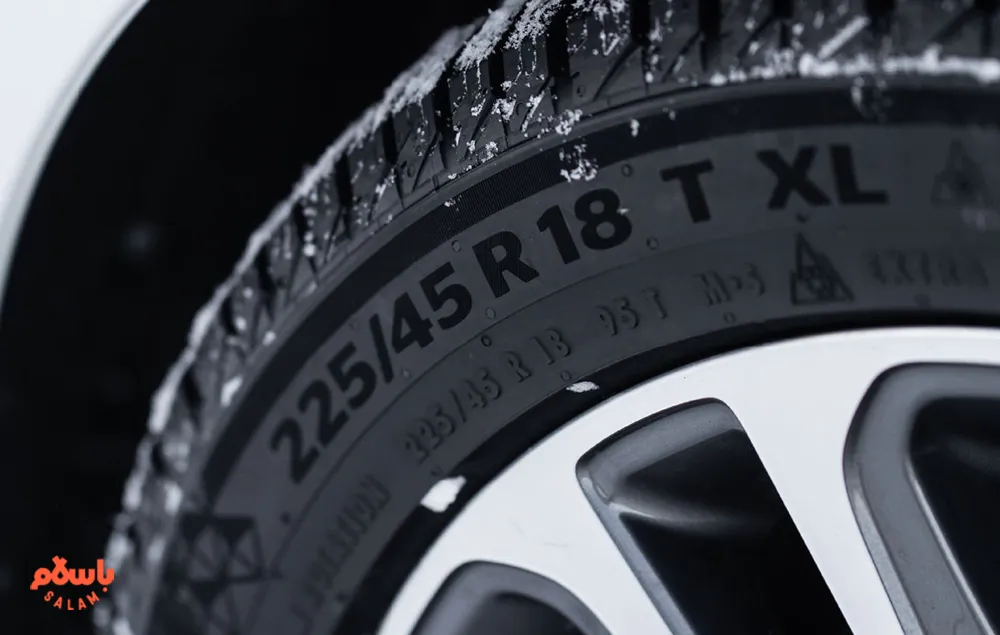 مقایسه لاستیک ایرانی و خارجی 
