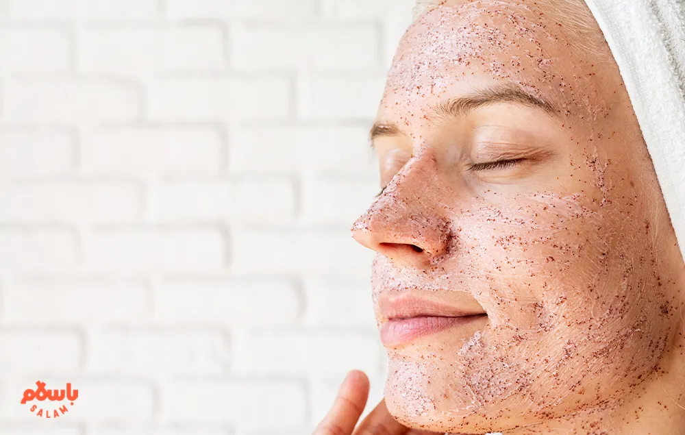 اسکراب شیر و عسل 
