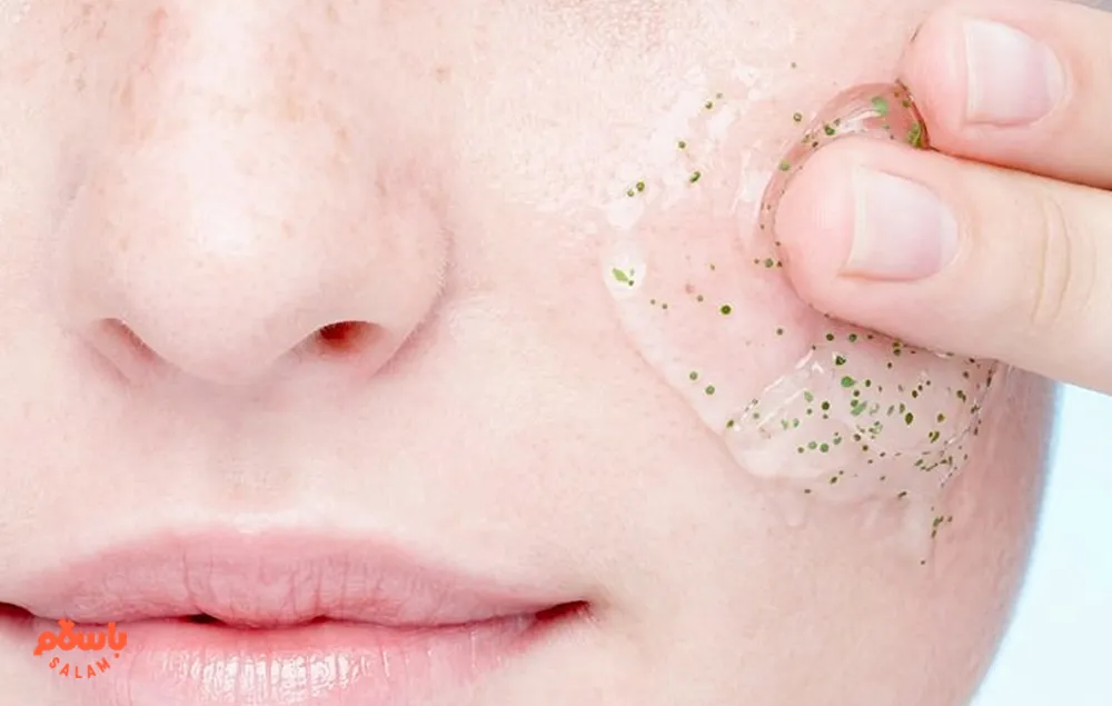 اسکراب خانگی با روغن بادام 
