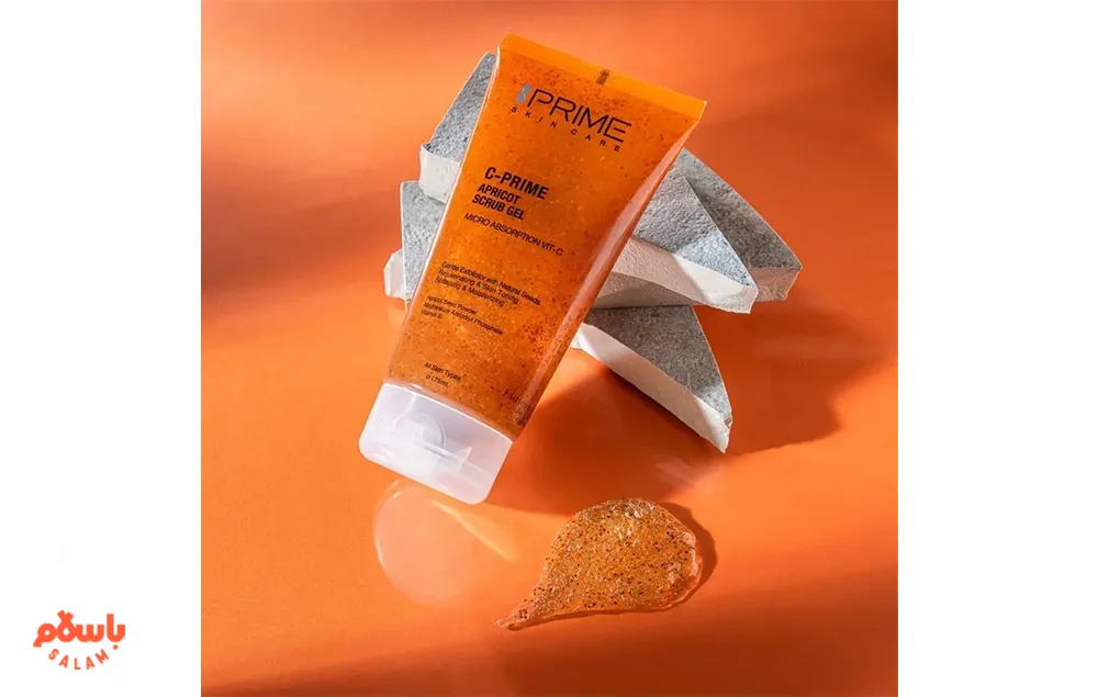 اسکراب ملایم برای پوست حساس 
