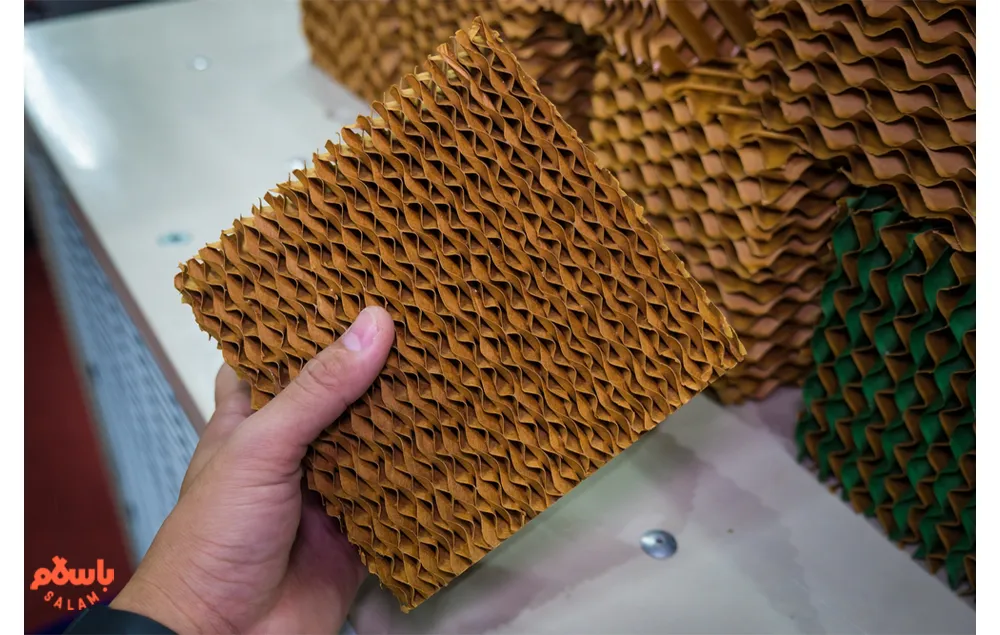 پوشال کولر آبی سلولزی
