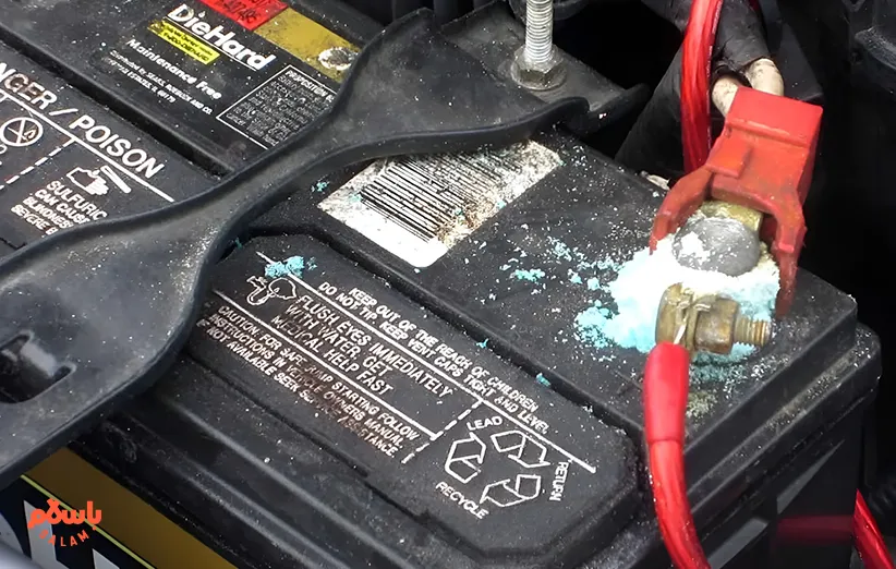 علائم خرابی باتری ماشین پراید 
