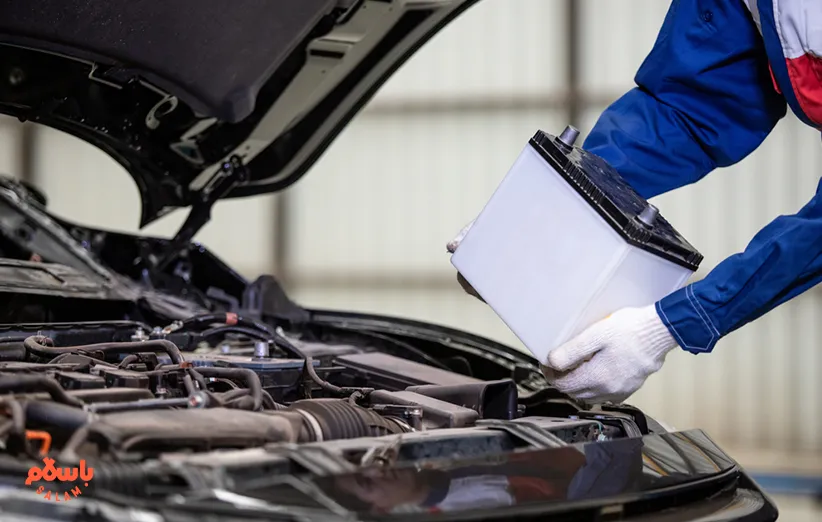 باتری ماشین شاهین با ظرفیت بالا 
