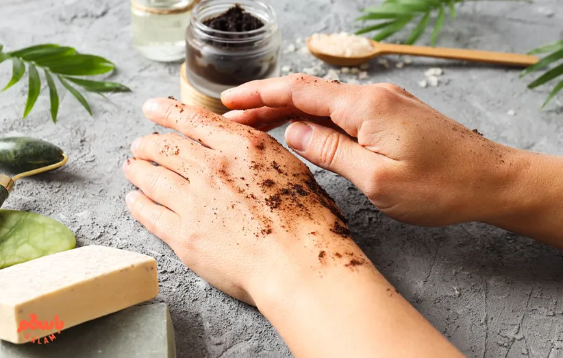 مراحل استفاده از اسکراب 
