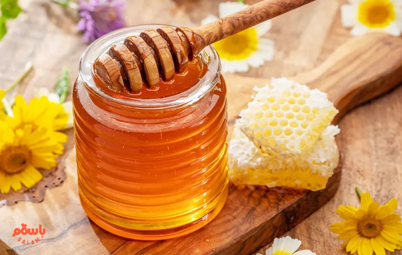 عسل برای تقویت بدن 
