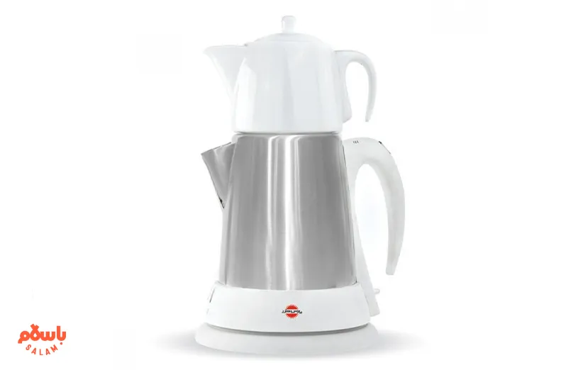 چای ساز پارس خزر شیشه‌ای
