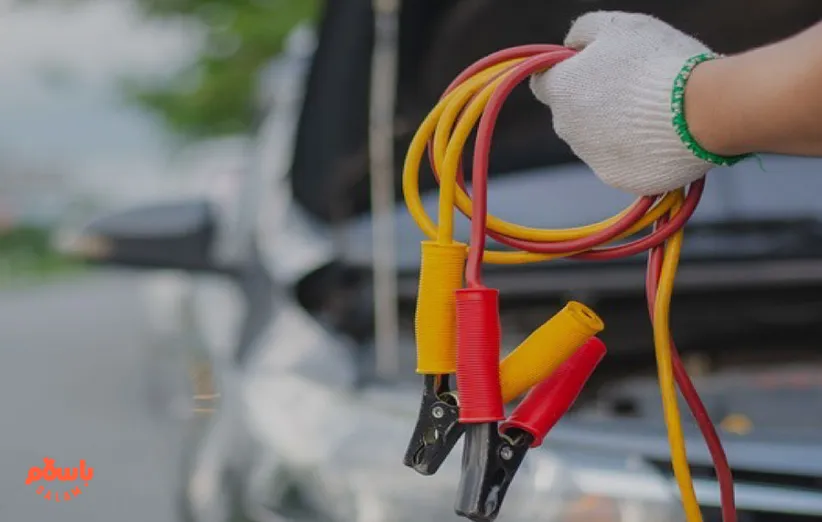 خوابیدن باتری ماشین 
