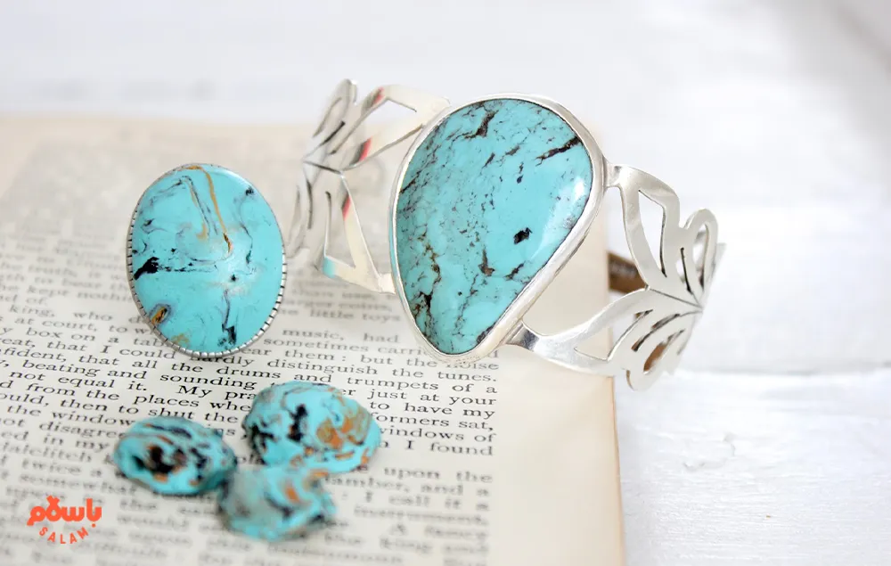 شارژ سنگ فیروزه
