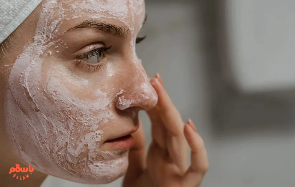 اسکراب صورت خانگی 
