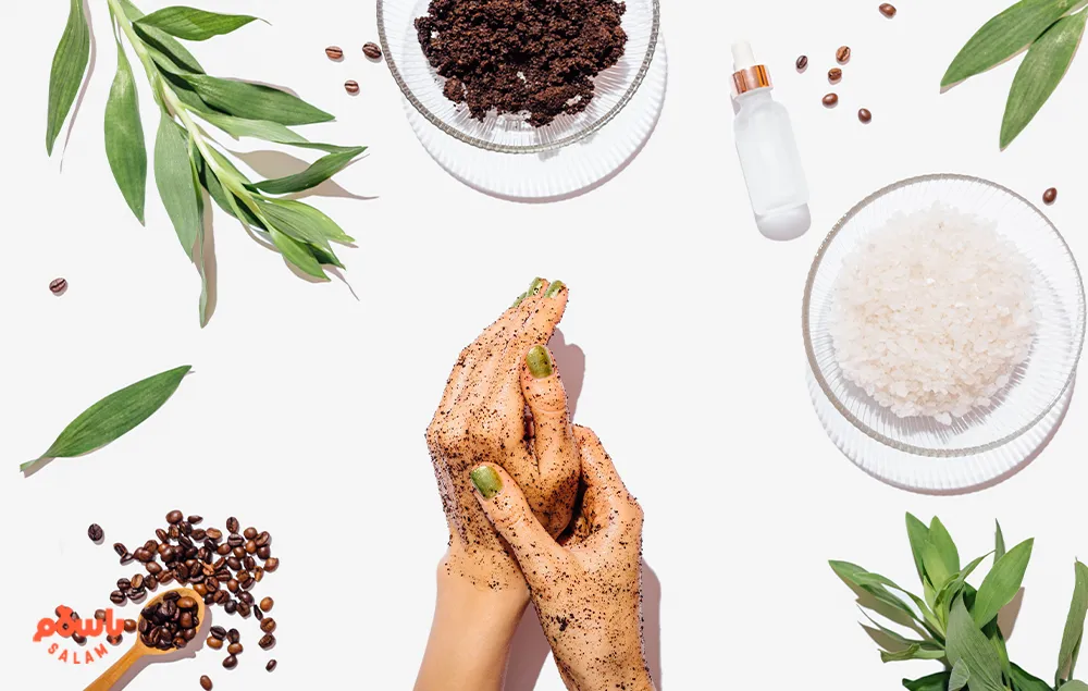 اسکراب صورت برای جوش 
