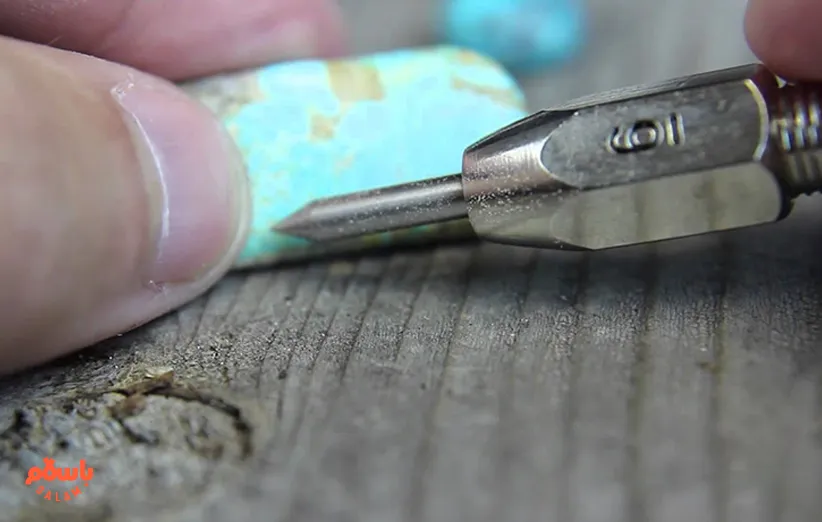 تست خراش فیروزه  
