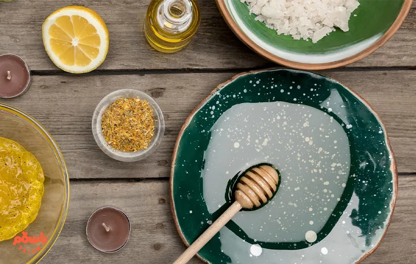 اسکراب قهوه برای پوست صورت 
