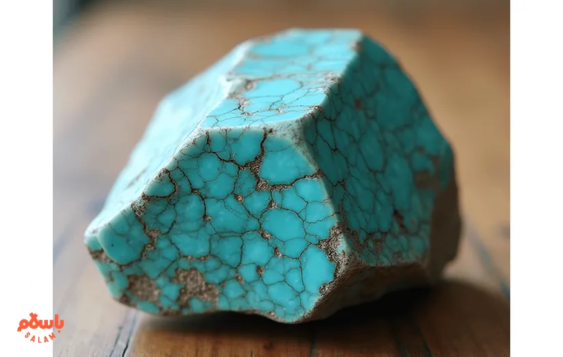 علت رنگ آبی سنگ فیروزه
