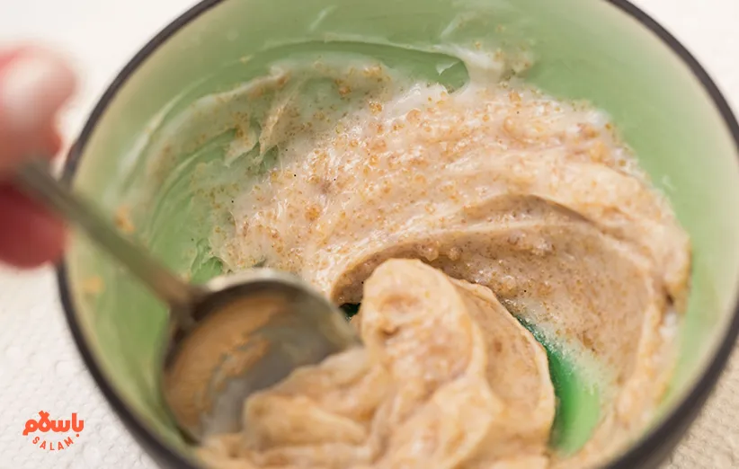 اسکراب خانگی برای جوش صورت 
