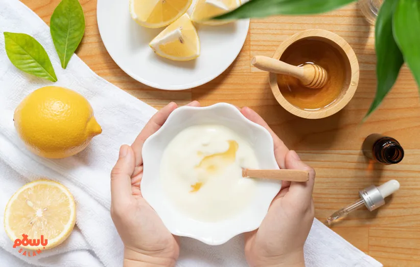 اسکراب خانگی برای پوست چرب 
