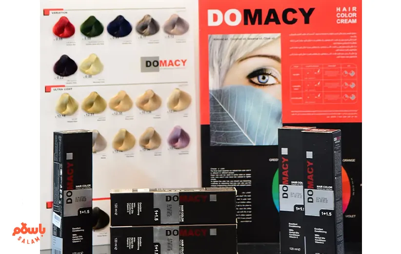 رنگ مو از برند دوماسی