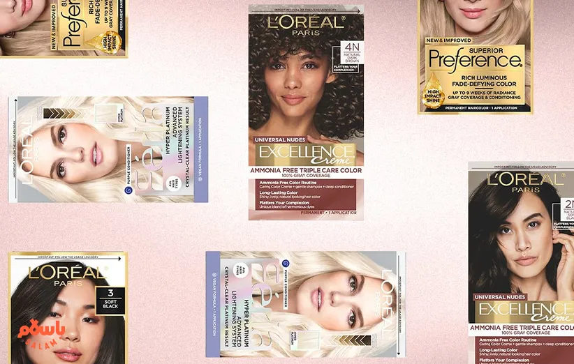 رنگ مو از برند لورآل اکسلانس کرم