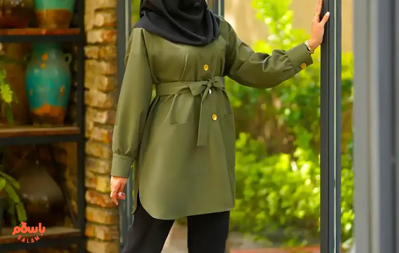 مدل آستین مانتو مجلسی شیک
