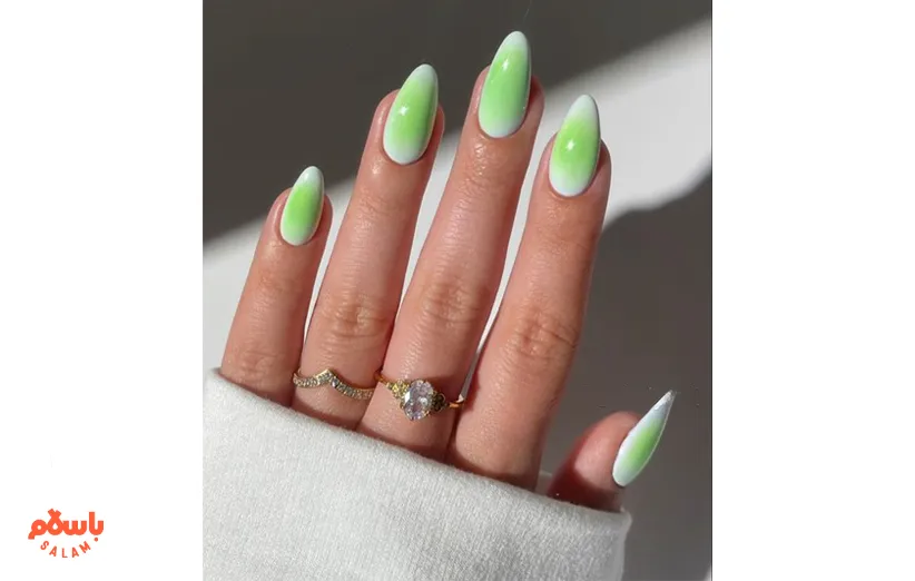 ایده طراحی ناخن تابستانی در خانه با ابزار ساده