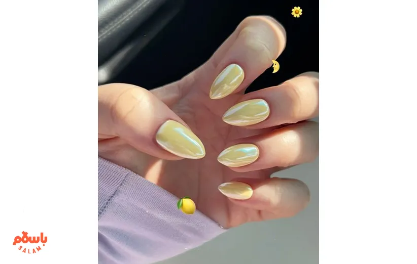 زرد کره‌ای کروم، زرد کره‌ای فرانسوی که یک عدد گیلاس کنارش کاشته‌باشی