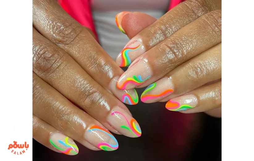 رنگ‌های نئونی ( شب‌رنگ‌)