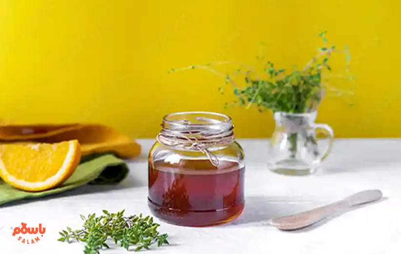 فواید درمانی عسل آویشن 
