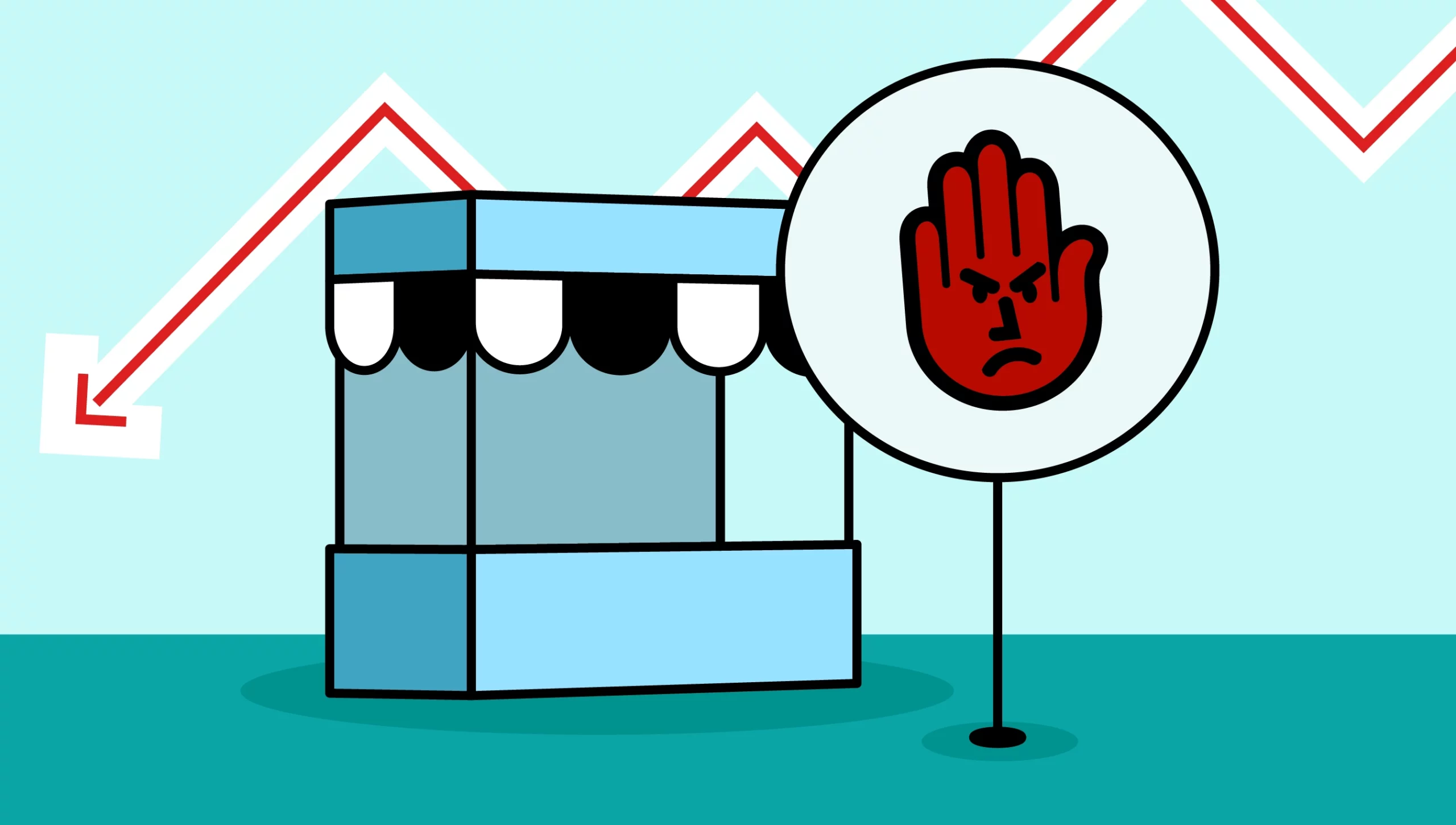 واکنش الگوریتم باسلام به عملکرد ضعیف غرفه