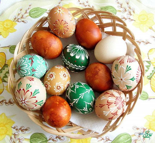 تخم‌مرغ رنگی عید